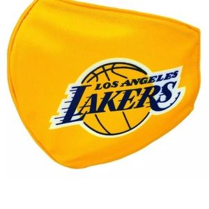 COPY - Lakers yellow face mask for adults